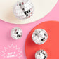 xo, Fetti Disco Ball Mini Cake Topper - 4 Pieces | Eras Birthday Supplies, Bday Cake Decoration, Last Disco Bachelorette Party