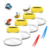 4Pack Bug Cather 5X Magnifyer Insect Jar Observation Bug Viewer Kit