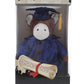 Plushland Horse Plush Stuffed Animal Toys Present Gifts for Graduation Day, Personalized Text, Name or Your School Logo on Gown, Best for Any Grad