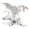 Safari Ltd. Glow-in-the-Dark Snow Dragon Figurine - Detailed 6" Model Figure - Fun Educational Fantasy Play Toy for Boys, Girls & Kids Ages 4+