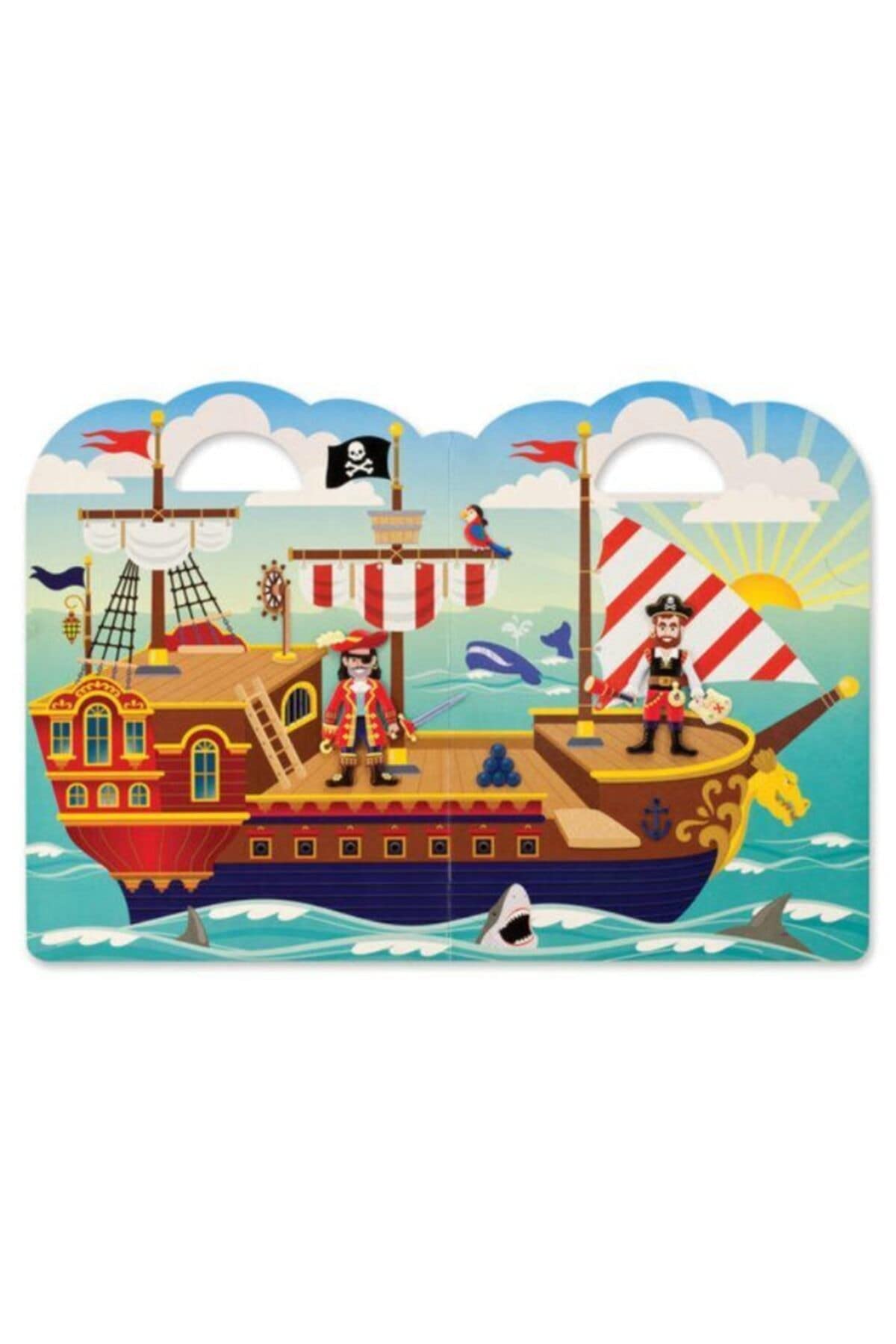 Melissa & Doug Puffy Sticker Activity Book: Pirates - 51 Reusable Stickers