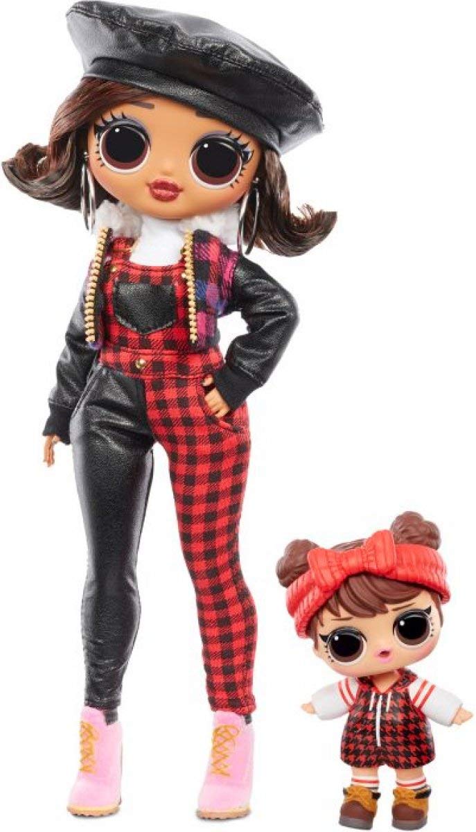 L.O.L. Surprise! OMG Winter Chill Camp Cutie Fashion Doll & Sister Babe in the Woods Doll with 25 Surprises to Unbox - Clothes & Accessories with
