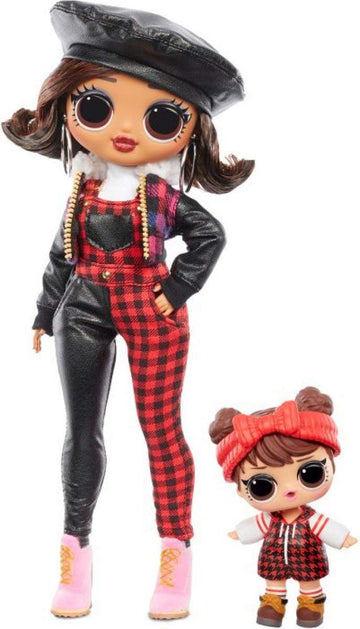 L.O.L. Surprise! OMG Winter Chill Camp Cutie Fashion Doll & Sister Babe in the Woods Doll with 25 Surprises to Unbox - Clothes & Accessories with