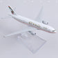 QIYUMOKE 1/400 Compatible for UAE Boeing 777 Diecast Model Airplane with Display Stand, 6-Inch Metal Airliner Model for Aviation Collectors, Desktop