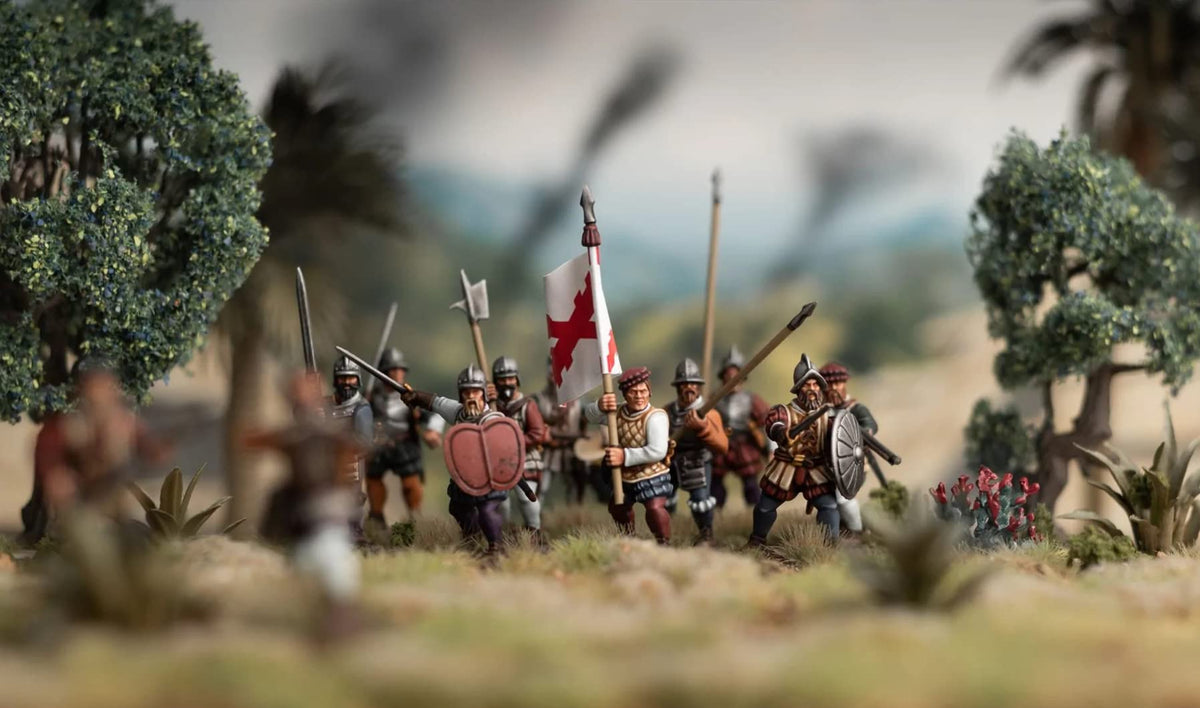 Renaissance: Conquistadors (24 Multi-Part Hard Plastic 28mm Figures)