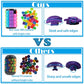 Magic 3D Puzzle Cube Rainbow Fidget Toy 5 Layers Rotate Slide Cylinder Game