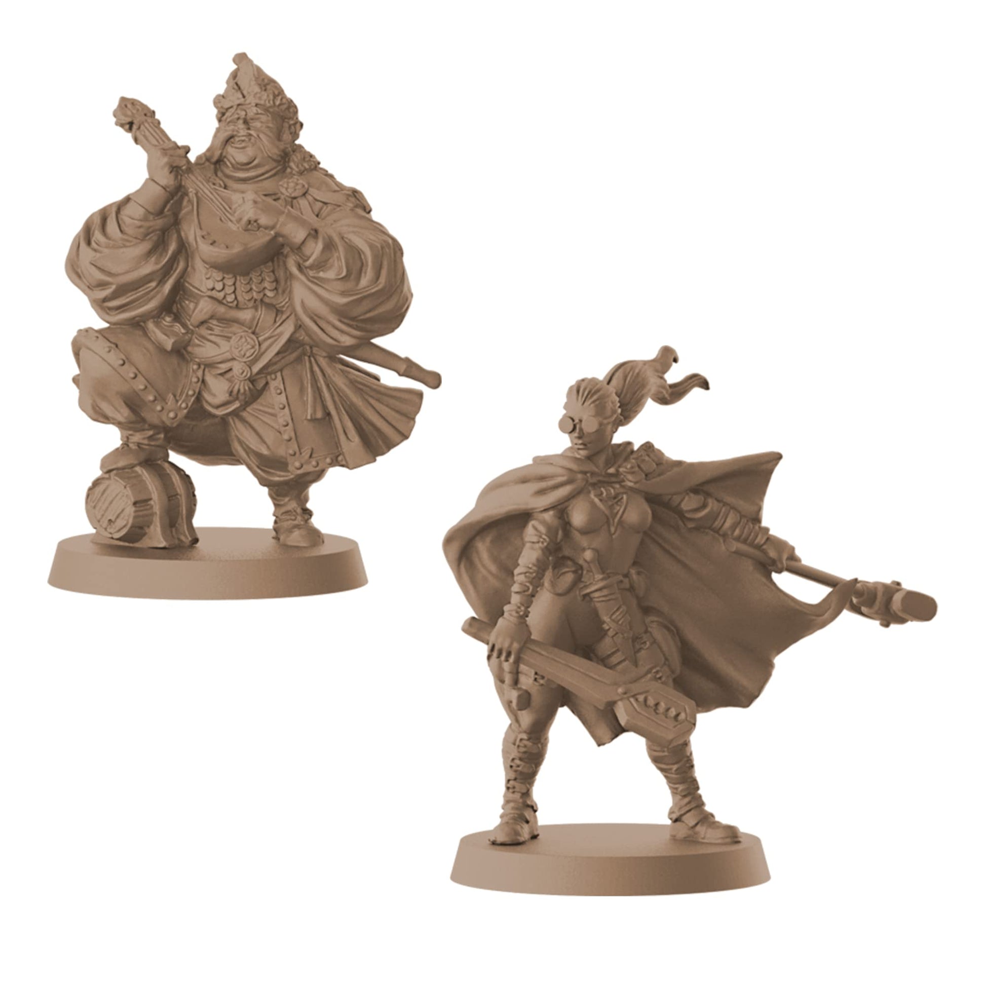 CMON Massive Darkness 2 Bards and Tinkerers Vs. Metal Angel Heroes and Monsters Expansion | Cooperative Strategy Game for Adults and Teens | Ages 14+