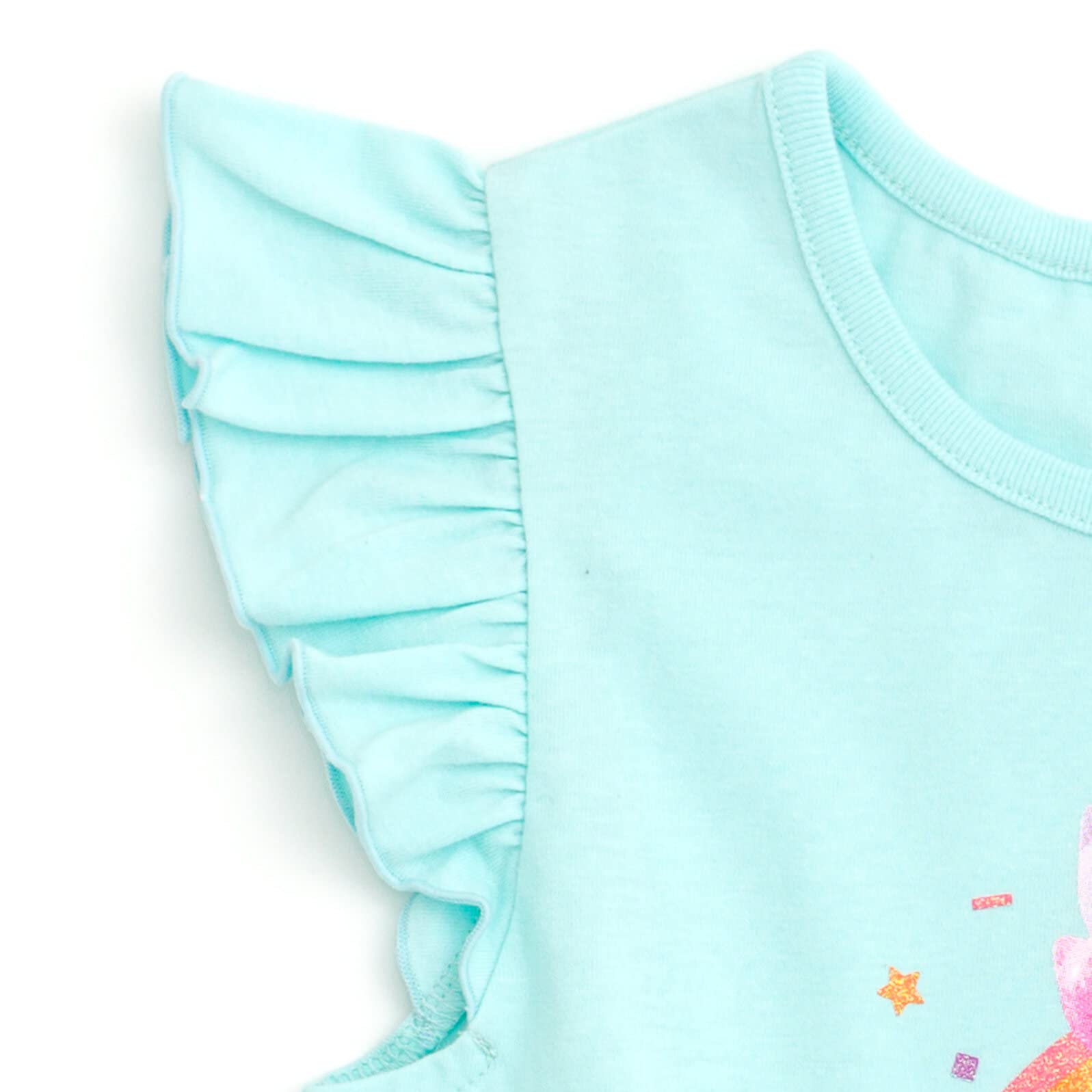 DREAMWORKS GABBY'S DOLLHOUSE Little Girls' Sleeveless Tutu Dress Gabby Pandy Blue 6