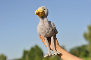 TAMMYFLYFLY Lifelike Shoebill Plush Stuffed Animal Toy Bird Cute Animal Model