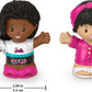 Fisher-Price Little People Toddler Toys Barbie Sleepover Figure Set with 2 Characters for Preschool Pretend Play Kids Ages 18+ Months