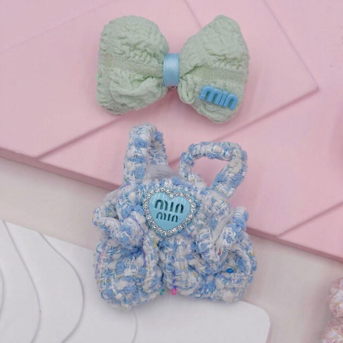 17cm Clothes Set(No Doll), Hat & Overalls Set for 17cm Dolls Clothes Accessories Suit, Cute Clothing for labuu Dress up(Blue)