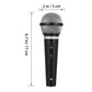 PEWHAUL 2 Pcs Fake Microphones, Pretend Play Toy, Plastic Prop Microphones for Birthday Party, Stage Performance, Singing, Dancing, Role Playing