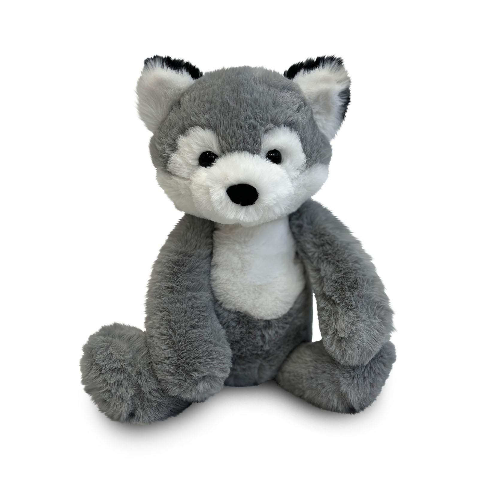 World's Softest Plush Stuffed Animal for Baby, Toddler, Kids, Adults - Adorable Toy Made from Kid-Friendly, Quality Materials - Lushee Wonder Wolf