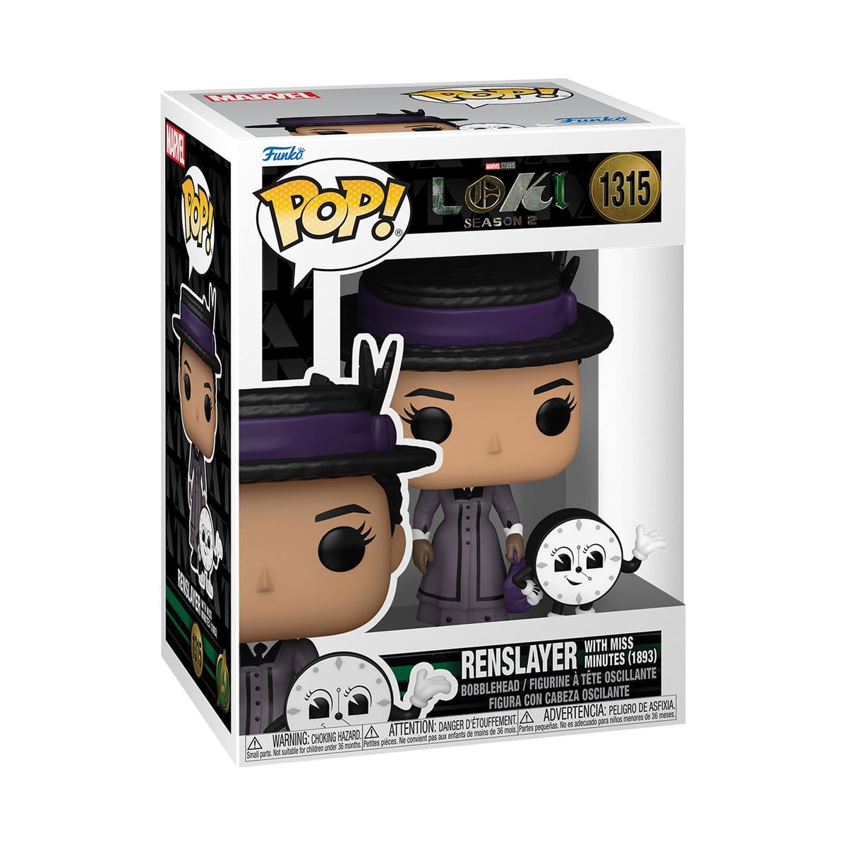 Funko POP! & Buddy: Loki - Renslayer & Miss Minutes - Figurine