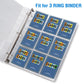 Sooez 9 Pocket Page Protectors, Trading Card Sleeves for Binder, 36 Pack