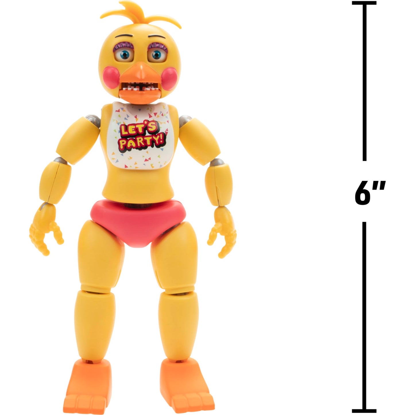 Five Nights at Freddy’s Endo-Series Collector Figure - 6-Inch Endo-1 with Swapable Toy Chica and Highscore Toy Chica Parts