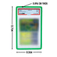 10× PSA Slab Guards - Impact-Resistant Protection System for PSA Graded Cards | Engineered Shock-Absorbing PSA Slab Protector | Multicolor PSA Bumper