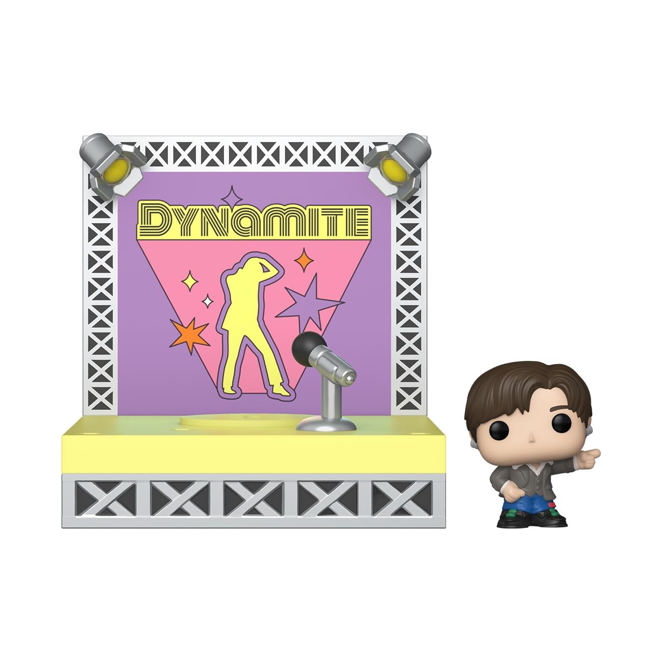 Funko Pop! Bitty Stages: BTS - Dynamite - Suga - Collectable Vinyl Figure - Gift Idea - Official Merchandise - Toys for Kids & Adults - Kpop Fans