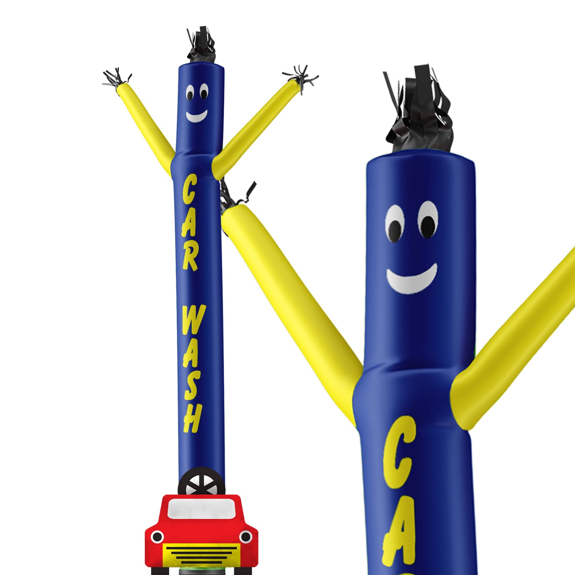 LookOurWay Air Dancers Inflatable Tube Man Attachment - 15 Feet Tall Wacky Waving Inflatable Dancing Tube Guy for Business Promotion (Blower Not