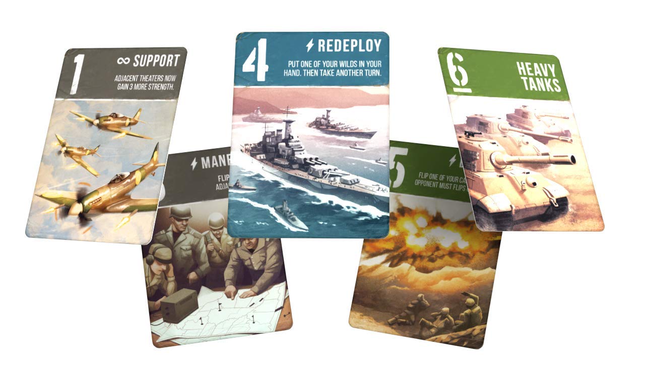 Air, Land & Sea Strategy Card Game by Arcane Wonders | Tactical Military Battle Game with Hidden Deployment, Theater Control & Strategic Withdrawal |