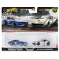 Mattel Hot Wheels HRR80 Premium 2 Pack '69 COPO Corvette/Custom Corvette Stingray Coupe Vehicle Toy Mini Car 3 Years Old Blue