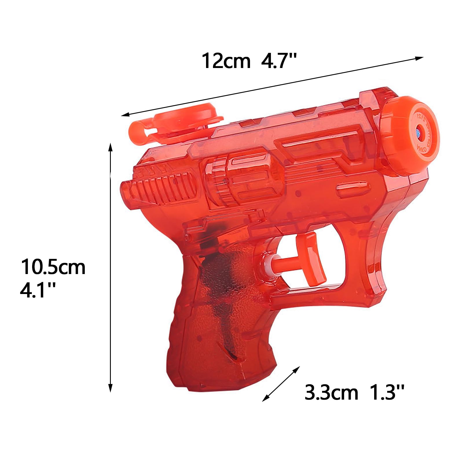 2 Packs Water Guns for Kids Adults, Mini Squirt Water Pistols, Small Manual Water Soaker Gun Summer Swimming Pool Outdoor Games Beach Water Fighting