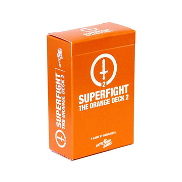 Skybound Superfight Orange Deck 2 : 100 New Nerdy Cards for the Game of Absurd Arguments | Party Game Expansion, 3 or More Players, Ages 11 Above