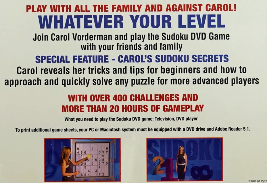 Mattel Sudoku DVD Game