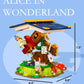 CoPlanaire Alice in Wonderland Building Blocks Toy Set, Decorative Home Accessories, Gift for Girls Boys and Adults, Collective Edition
