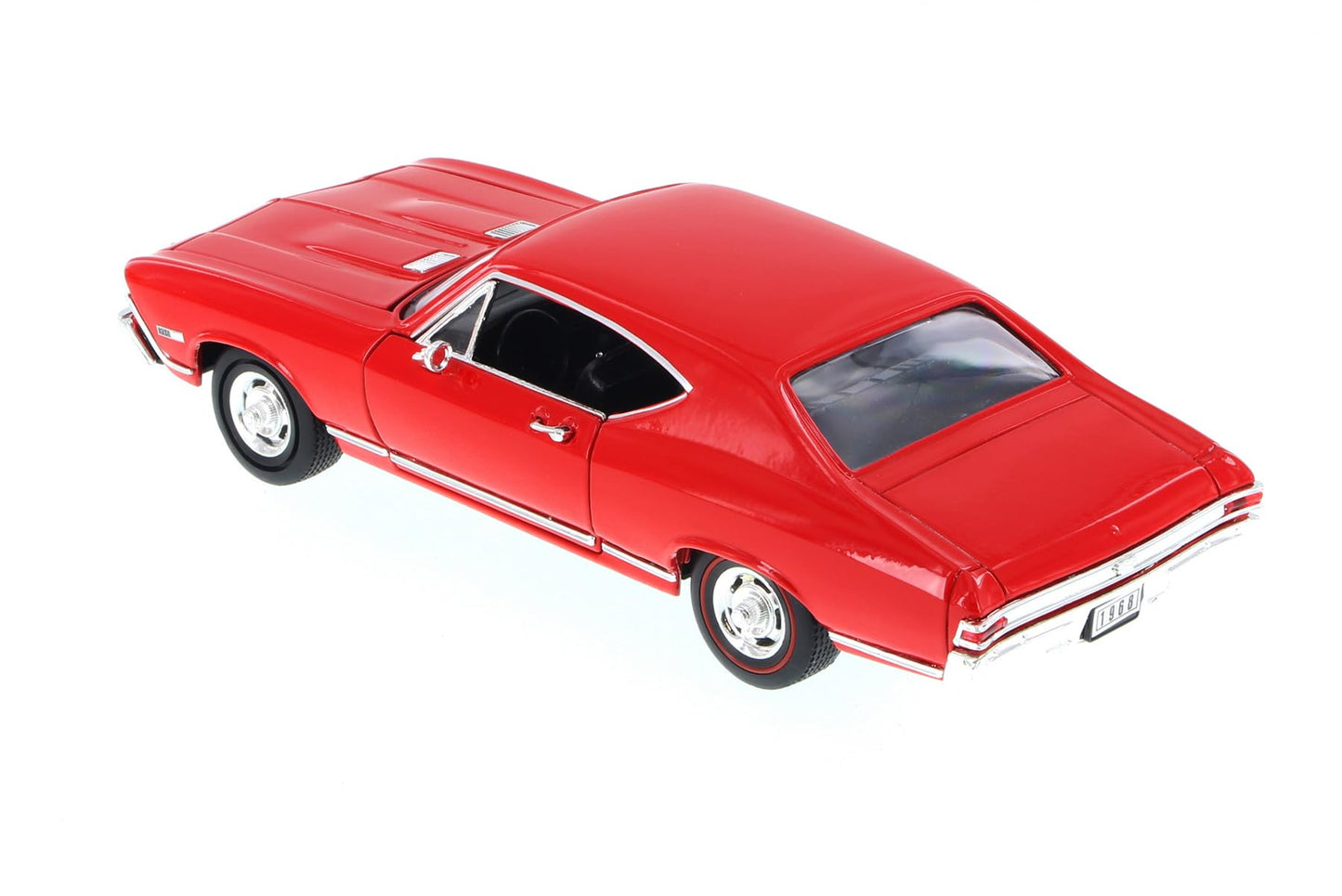 Welly 1968 Chevy Chevelle SS396, Red 29397-1/24 Scale Diecast Model Car
