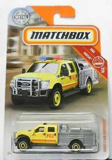 Matchbox Ford F-550 Superduty 10/20 Die-Cast Truck