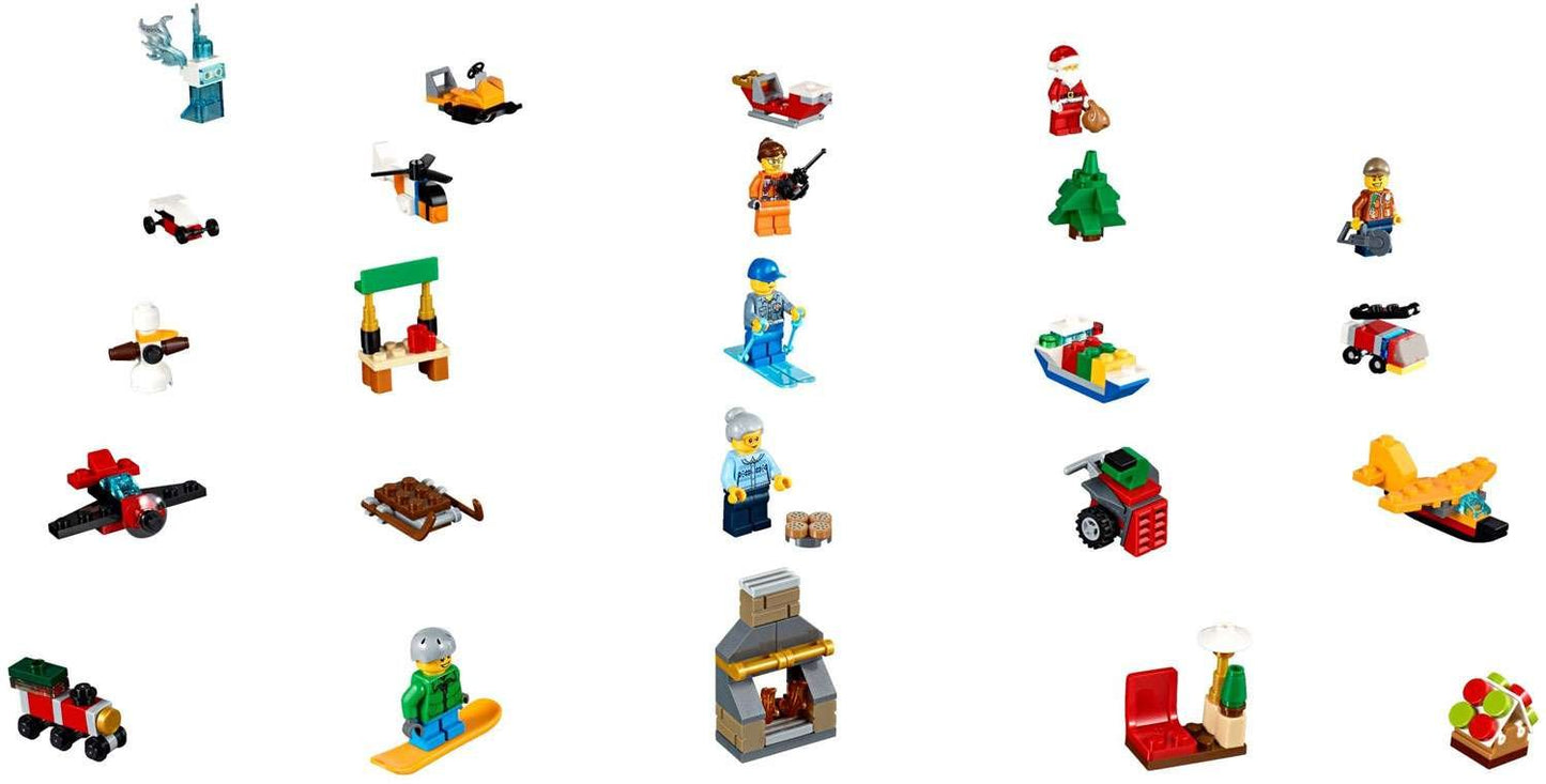 LEGO 6174567 City Advent Calendar 60155 Building Kit