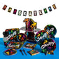 Skateboard Party Centerpieces 3 Pieces