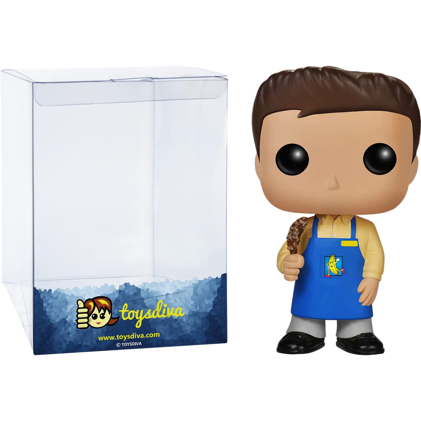 Funko Michael B l u t h : P o p ! TV Vinyl Figurine Bundle with 1 Compatible 'ToysDiva' Graphic Protector (118-03948 - B)