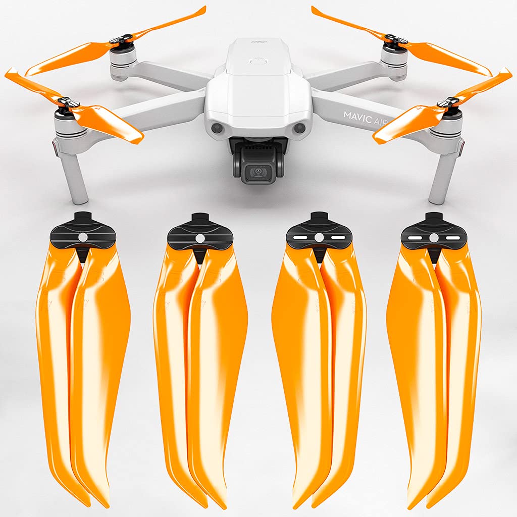 Master Airscrew Stealth Propellers for DJI Mavic Air 2 - Orange, 4 pcs
