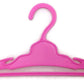 Doll Hangers 12 Pink for 18 Inch Doll Clothes Girl, Doll Accessories