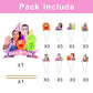 25Pcs Rachel Cake Decorations with 24pcs Cupcake Toppers, 1pcs Big Cake Topper for Rachel Birthday Party Supplies