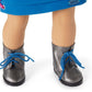 American Girl Truly Me 18-inch Doll #90 with Blue Eyes, Long Blue Hair, and Lt-to-Med Skin in Skater Dress, For Ages 6+