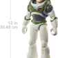 Mattel Disney and Pixar Lightyear Buzz Large-Scale Action Figure, Space Ranger Alpha with Accessories, 12 Moving Joints, 12 inch