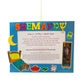 Shema Foam Card Crafts - DIY Craft for Kids & Adults - Activity Kit for Hebrew School - Foam Frame, Stickers, Sticky Foam Pieces & Shema Card Paper