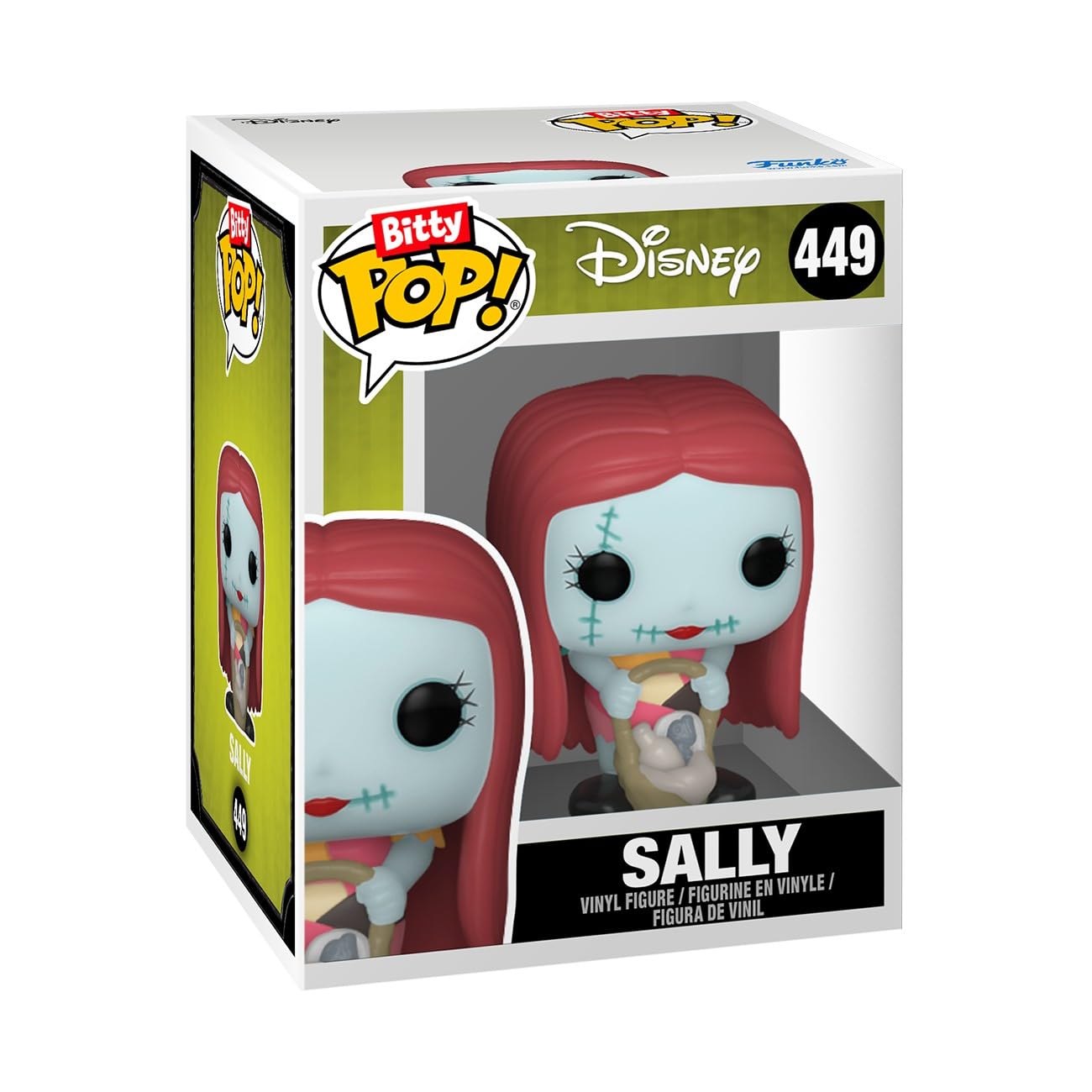 Funko Pop! Starter Set: The Nightmare Before Christmas Bitty Bundle Pack - 6 Pack - Zero, Sally, Jack Skellington, Bitty Ride Snowmobile, and Bitty