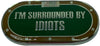 Poker Weight Surrounded By Idiots Card Guard