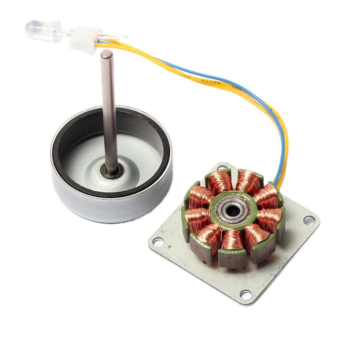 CrocSee Micro 3 Phase AC Hand Brushless Motor Generator