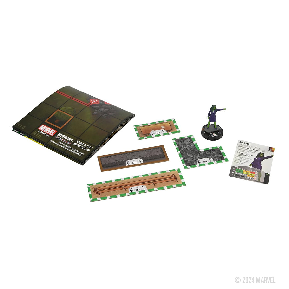 WizKids Marvel HeroClix: Marvel Studios Next Phase Play at Home Kit She-Hulk Tabletop Miniatures Game