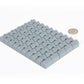 Plastic Houses: Grey Color Board Game Replacement House | 50 Pieces