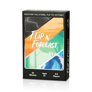 Flip N' Forecast - The Ultimate Prediction Family Card Game for Kids and Adults - Fun Family Games for Kids and Adults (Age 6+), Game Night, Party