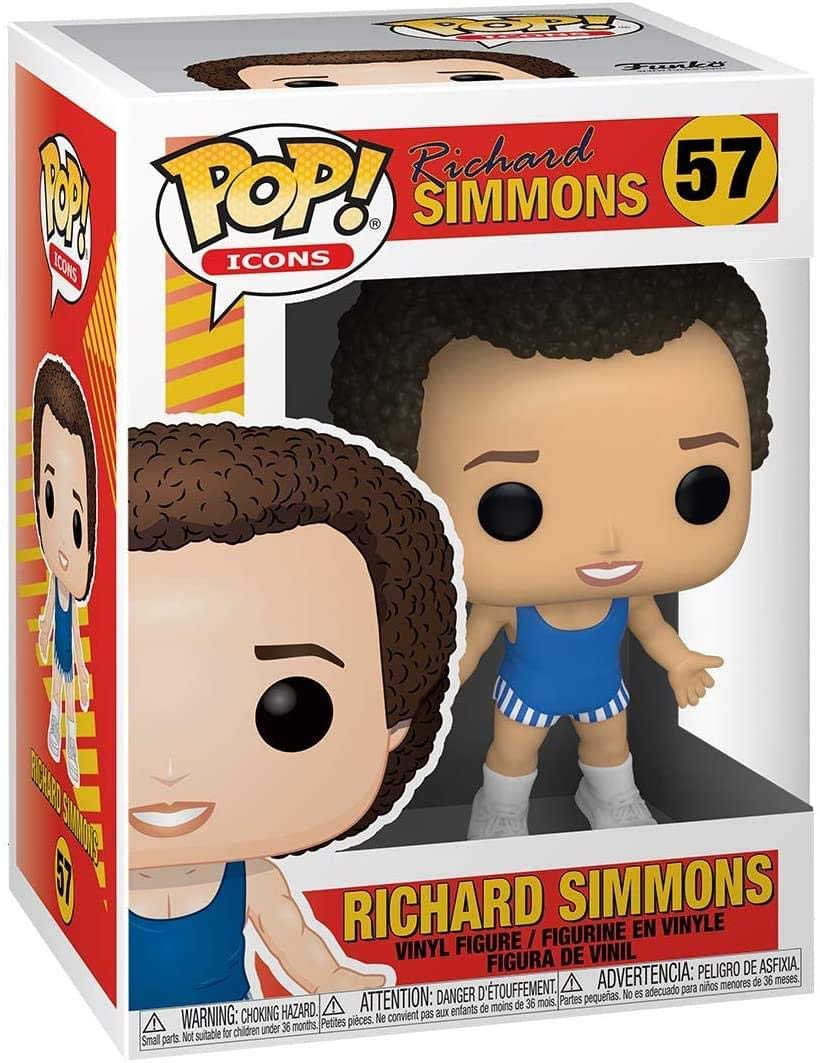 Funko Pop! Icons: Richard Simmons, 3.75 inches