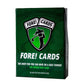 Fore Cards On Course Golf Game - Interactive Golf Card Game for Fun, Strategy & Competition - Mix Classic & Unique Formats - Fore Cards Golf Games