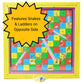 Premium African Ludu | 14in x 14in Board Game | Game Night Activity | Fun Easy Multi-Player Entertainment | Wood with Glass Top | African Cultural
