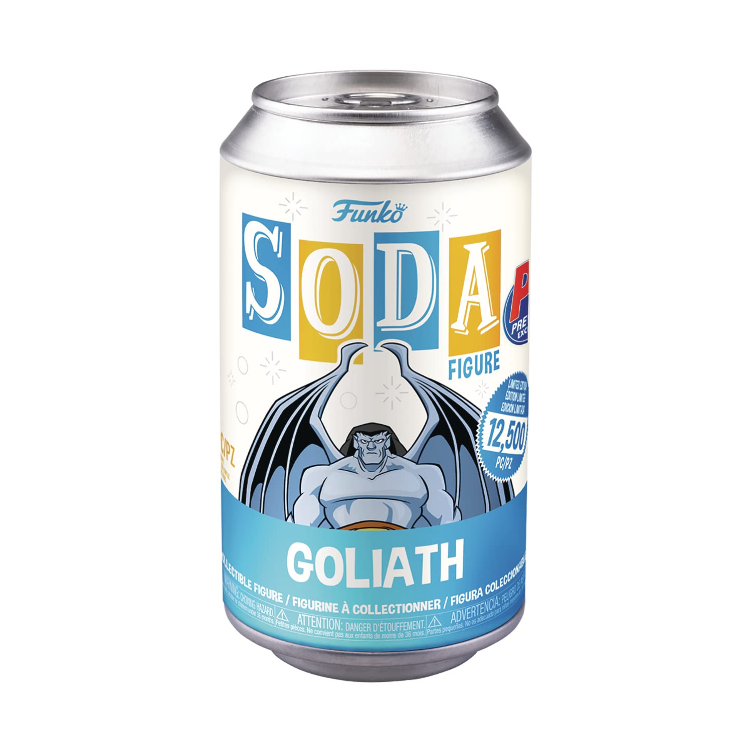 Funko Vinyl Soda: Gargoyles - Goliath with Chase (Styles May Vary) PX Figure